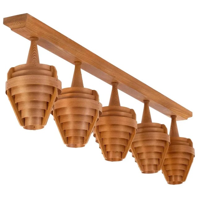 Ceiling Light by Hans-Agne Jakobsson for Ellysett, 1960s For Sale - Image 9 of 9