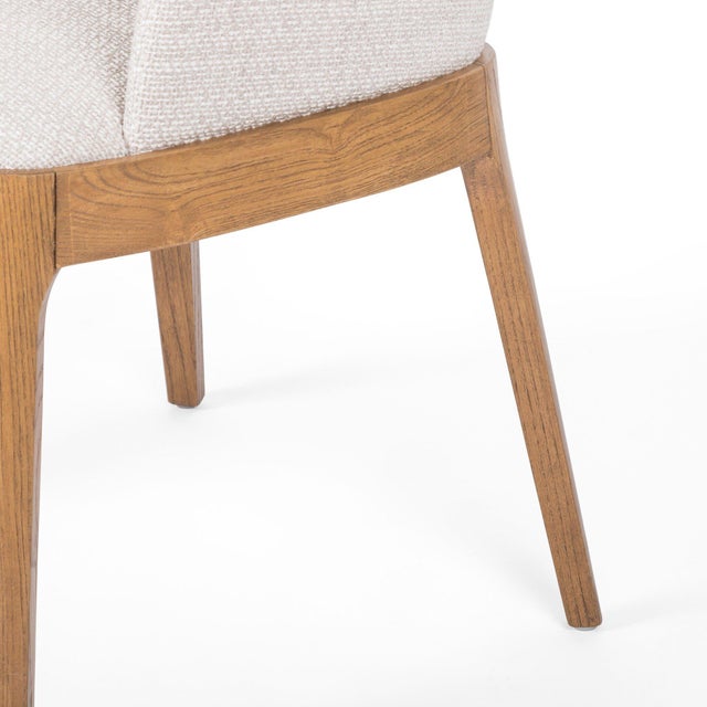 Four Hands Bryce Dining Chair - Gibson Wheat For Sale - Image 4 of 9