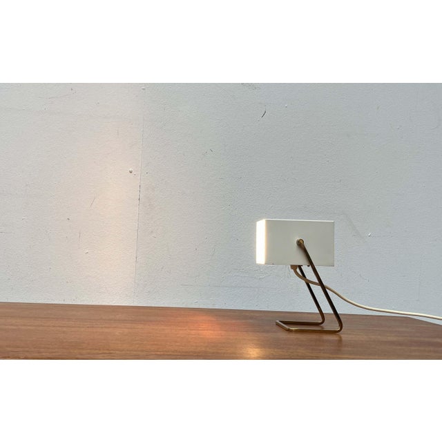 Mid-Century Modern German Cube Table Lamp from Kaiser Leuchten, 1960s For Sale - Image 13 of 18