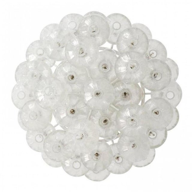 Tulipan Light Fixtures attributed to J. T. Kalmar for Kalmar, 1970s, Set of 2 For Sale - Image 3 of 9