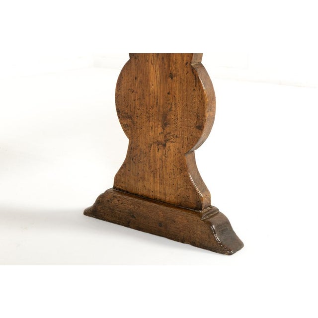 Wood 19th Century French Hall Benches, Set of 2 For Sale - Image 7 of 12