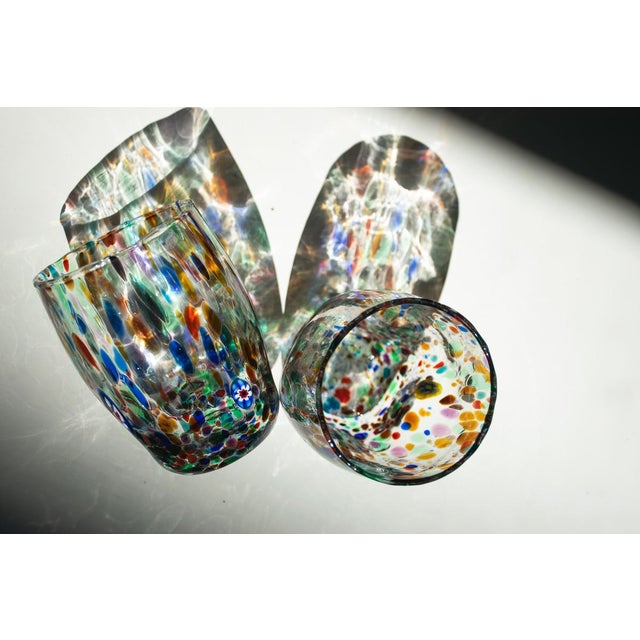 Klimt Glasses by Iskra for Ribes Studio, Set of 6 For Sale - Image 3 of 15