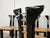 Vintage Chairs in Black Lacquered Wood by Pierre Cardin for Roche Bobois, 1970, Set of 6 For Sale - Image 17 of 18