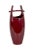 Jens Quistgaard Vintage, Mid-Century Style Oxblood Red Ceramic Umbrella Stand and Vase For Sale - Image 4 of 4