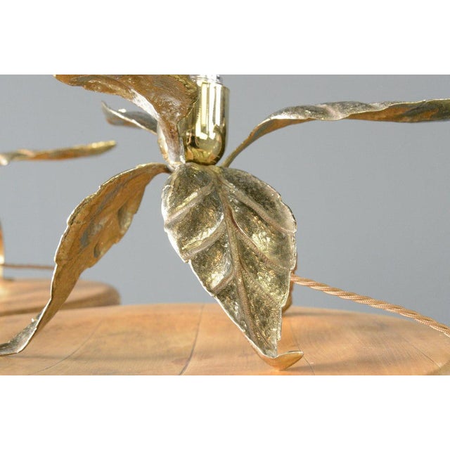 Hollywood Regency Table Lamps By Massive Circa 1970s Price is for the pair - Each light takes 1x E27 fitting bulbs - Cast...