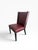 Set of 10 Joseph Jeup Modern Burgundy Leather Dining ChairsR For Sale - Image 10 of 10