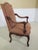 2000 - 2009 Hancock & Moore Suede Leather French Open Arm Chairs- A Pair For Sale - Image 5 of 10