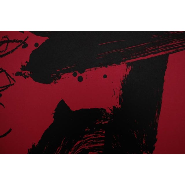 Galerie Lelong Exhibition Poster after Antoni Tapies, 1990 For Sale - Image 7 of 11