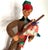 Vintage Hand-Crafted 1950s Mascotes De Maria Helena Felt Folk Doll Trio For Sale In Philadelphia - Image 6 of 16