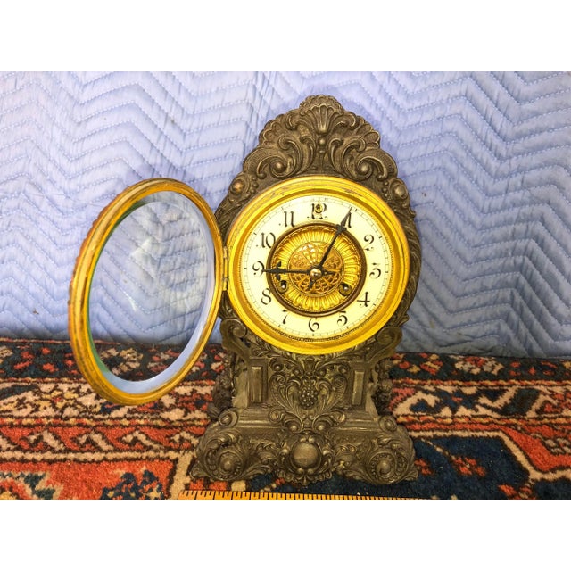 Early 20th Century Waterbury Mantle Clock For Sale In Los Angeles - Image 6 of 13