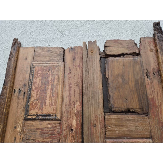 Vintage Chestnut Doors, Set of 2 For Sale - Image 18 of 18