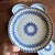 Set of 6 Antique Blue Stick Spatter Fern Plates, 8", Late 19th Century For Sale - Image 11 of 18