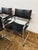Animal Skin Mart Stam for Linea Veam 1970's S34 Leather Cantilever Armchairs , Set of 10 For Sale - Image 7 of 12
