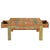 1990s 1990s Rustic Brown Reclaimed Wood Square Coffee Table With Drawers For Sale - Image 5 of 5