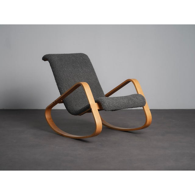 Dondolo Bentwood Rocking Chair by Luigi Crassevig for Crassevig, Italy, 1970s For Sale - Image 11 of 11