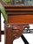 Mid 20th Century Mahogany Chippendale Style Butlers Coffee Table With Glass Top Serving Tray For Sale In Boston - Image 6 of 12
