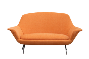 Mid-Century Italian Sofa in Velvet attributed to Augusto Bozzi for Saporiti Italia, 1950s