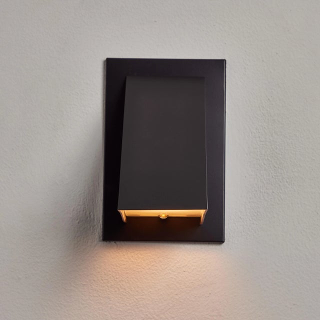 Jonas Bohlin 'Oxid' Wall Lights for Örsjö in Black - a Pair For Sale - Image 11 of 12