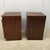 Wood Pair of Walnut Three Drawer Nightstands With Burl Fronts and Silver Accents by National Mt. Airy For Sale - Image 7 of 14
