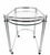 Vintage Italian Riki T52 Serving Cart by Gallotti & Radice, 1970s For Sale - Image 4 of 7