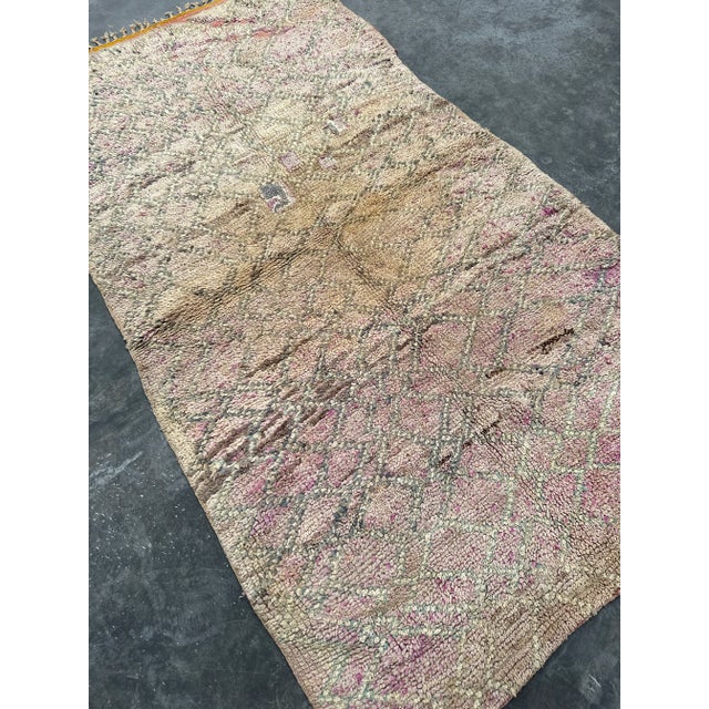 Moroccan Vintage Talsint Rug - 3'7" X 6'4" Ft For Sale In Cleveland - Image 6 of 10