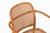 Vintage Bent Wood & Wicker Cafe Dining Chairs by Josef Hoffman for Ligna For Sale - Image 16 of 17