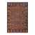 Elegant Floral Pak-Persian Black/Brown Wool Rug - 8'2'' X 10'2'' For Sale
