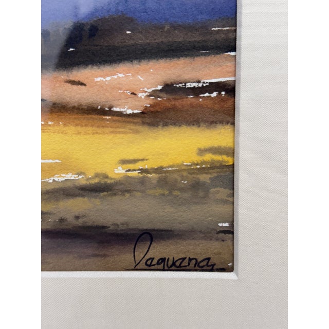 Design Plus Gallery presents an Original Framed Water Color by Artist Rafael Requena (1932 - 2003). The painting depicts a...