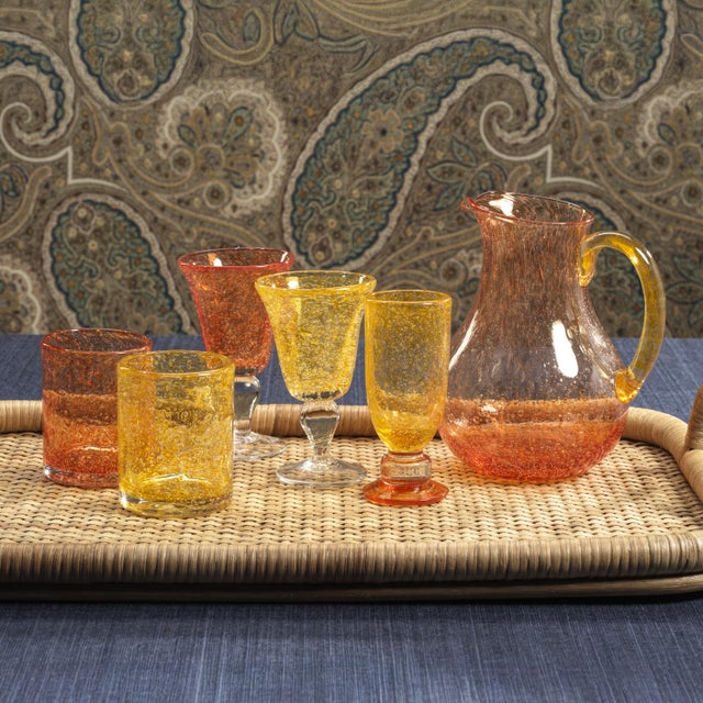 2020s Antibes Glass Pitcher For Sale - Image 5 of 6