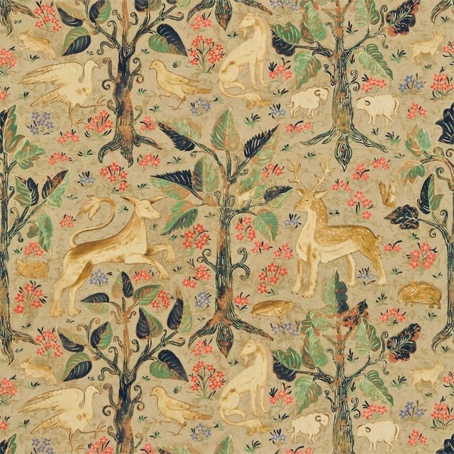 Zoffany Arden Fabric in Tapestry - a Sample For Sale