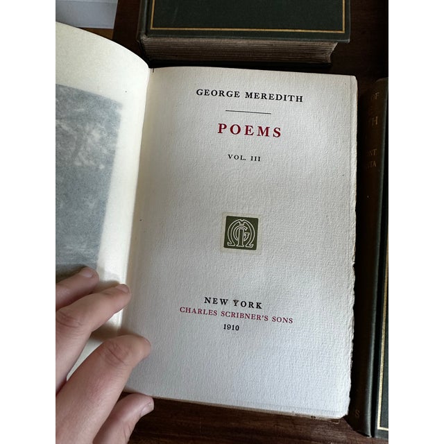 Early 20th Century Set 24 George Meredith Memorial Edition Books For Sale - Image 4 of 10