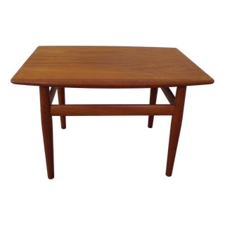 Danish Teak Side Table by Grete Jalk for Glostrup, 1960s For Sale