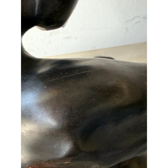 Metal 1980s Massive Claudio Nicoli Bronze Sculpture Mythological Figure, Icarus For Sale - Image 7 of 18