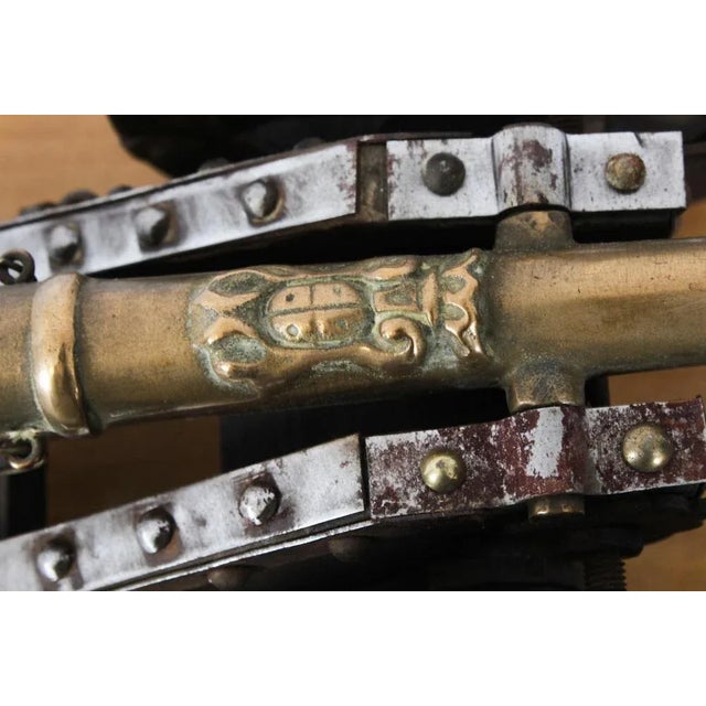 Bronze Cased Model of Colubrina Da Fortezza Cannon For Sale - Image 12 of 14