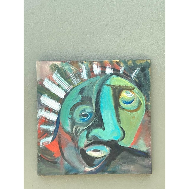 Abstract Expressionist Oil Painting on Canvas For Sale - Image 12 of 12