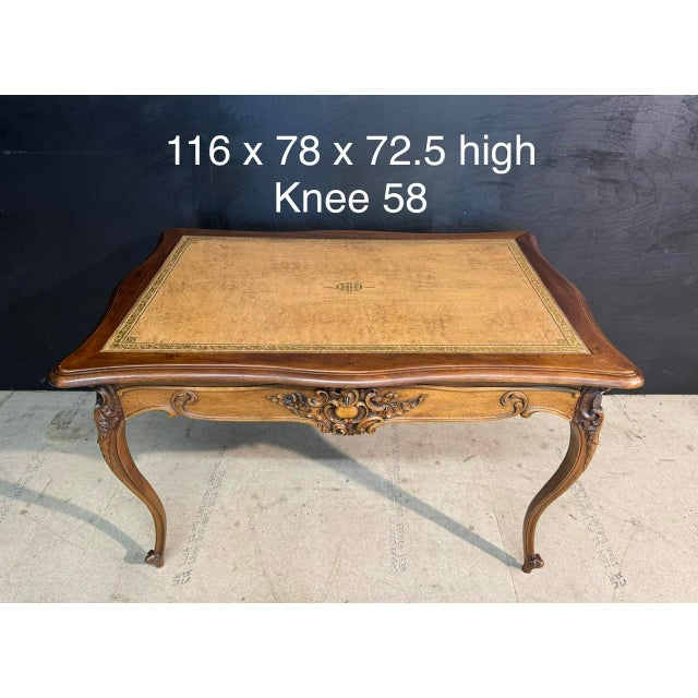 Rococo French Writing Desk, 1880 For Sale - Image 15 of 17