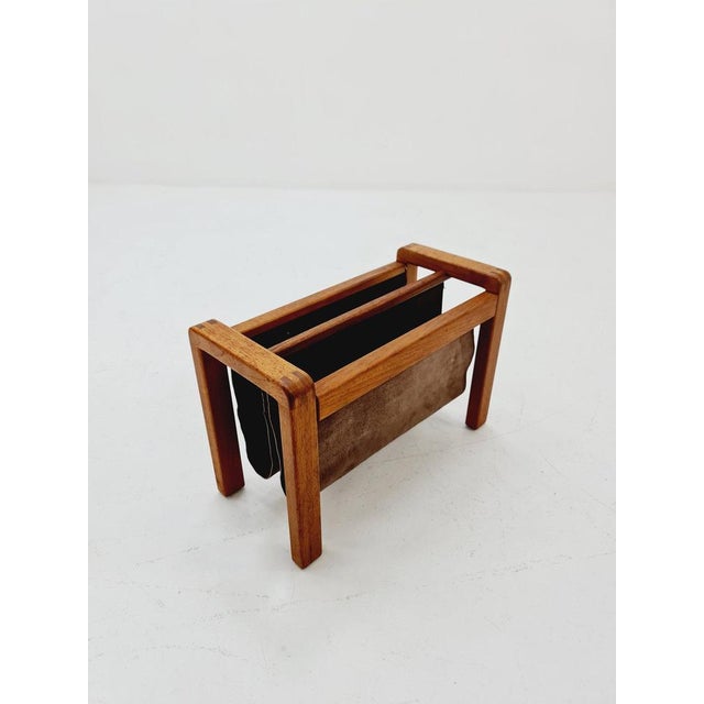 Mid-Century Danish Teak Magazine Rack by Salling Stolefabrik, 1960s For Sale - Image 10 of 11