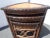 Set of Three Vintage Bamboo Coastal Rattan Leather Ostrich Nesting Tables Lh2 For Sale - Image 10 of 12