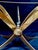 French Brass and Crystal Glass Table, 1960s For Sale - Image 4 of 6