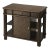 Falmouth Rattan Kitchen Island, Dark Brown For Sale