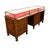 A fine and rare antique Art Deco Jewelry case, store counter, and presentation desk originally from the highly prestigious...