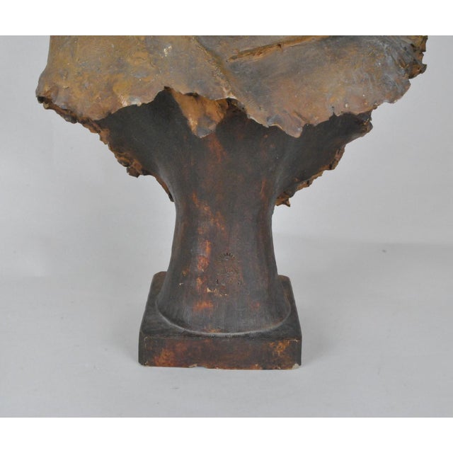 19th Century Orientalist Terracotta Bust of an Arab For Sale - Image 13 of 18