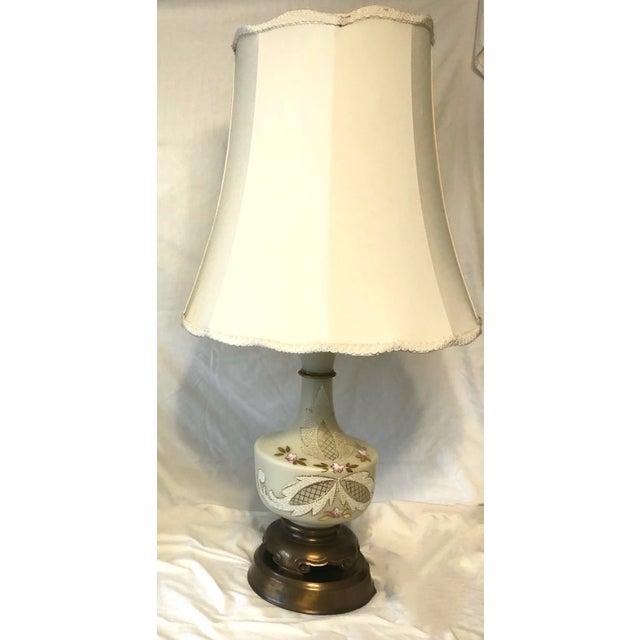1940s 1940s West Germany Bavarian Bristol Gold Gilded Vintage Table Lamps - a Pair For Sale - Image 5 of 9