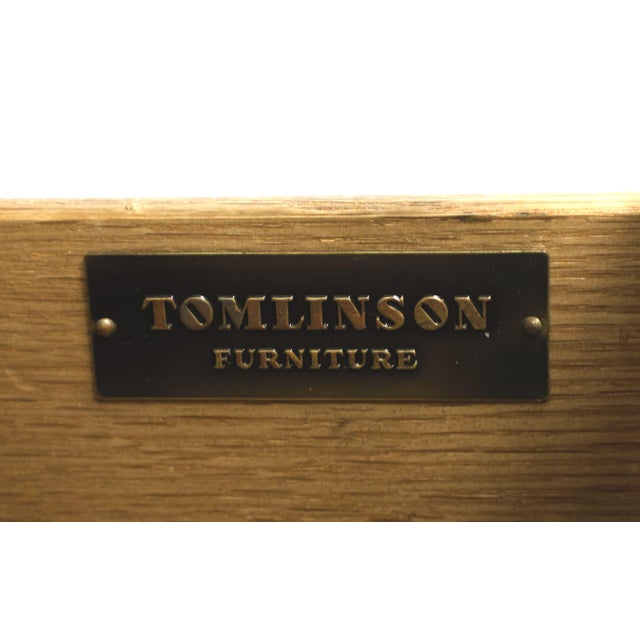 Tomlinson 1960's Walnut Asian Influenced Console Cabinet For Sale - Image 11 of 12