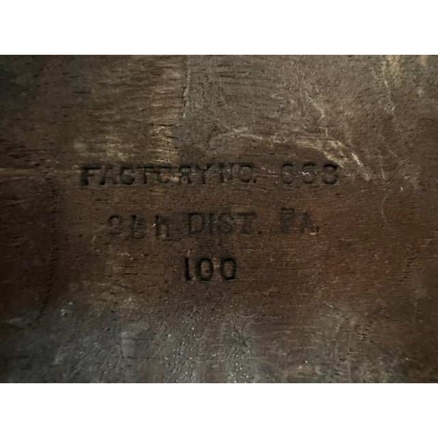 Early 20th Century Square Tramp Art Hinged Lidded Box For Sale - Image 10 of 10