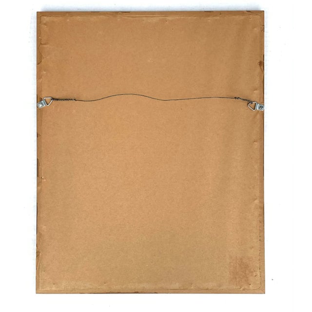 1959 Mid-Century Portrait Painting of a Black Man in Hat For Sale In Richmond - Image 6 of 7