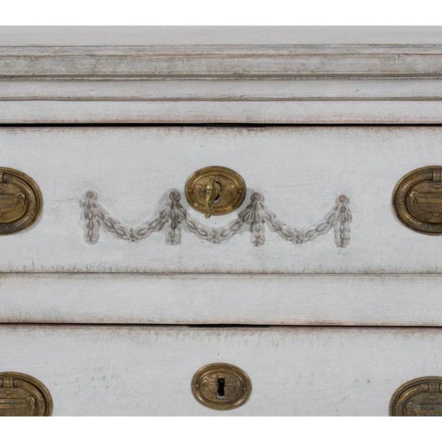 Wood Small Swedish Chest For Sale - Image 7 of 9