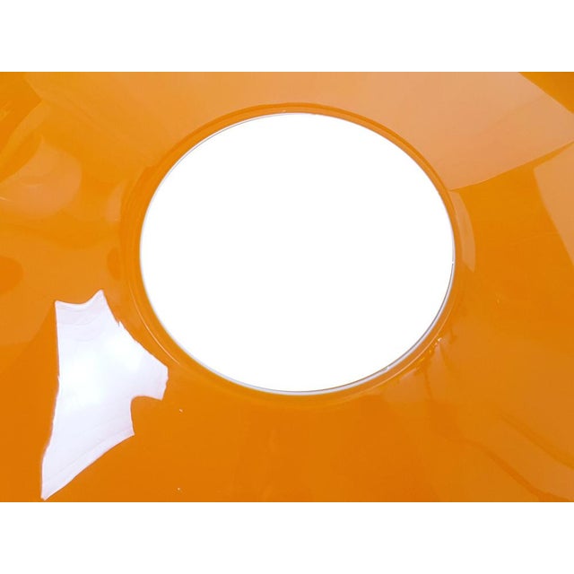 Orange Murano Glass Pendant Lamp by Alessandro Pianon for Vistosi, 1961 For Sale - Image 11 of 13