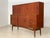 Vintage Danish Teak Highboard Cabinet For Sale - Image 10 of 12