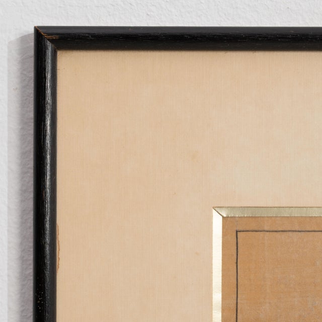 Mid 20th Century India Sienna Wood Painting For Sale - Image 12 of 15